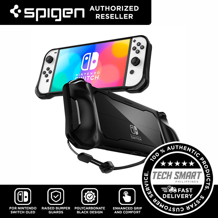 Spigen Rugged Armor Case for Nintendo Switch OLED Model 7 Inch and Joy ...