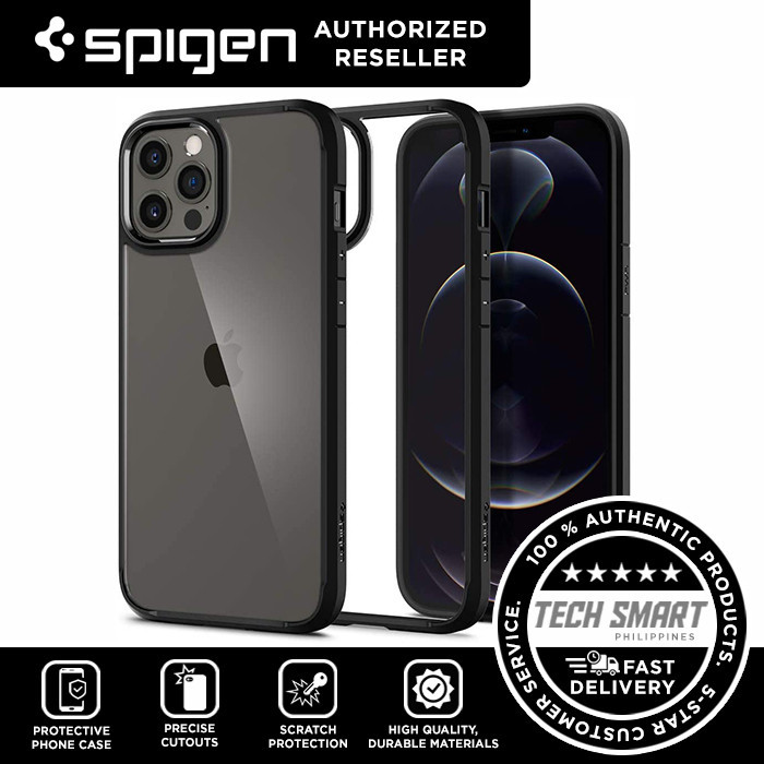 Spigen Ultra Hybrid Clear Case for iPhone 15 / 14 / 13, Pro, Max, mini