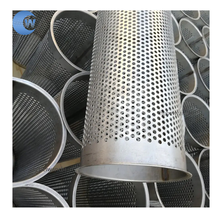 Hot sale made stainless steel 304 perforated filter tube/metal 304 316