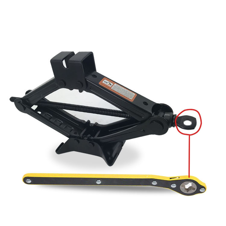 Jack Ratchet Spanner Car Vehicles Long Cross Hex Labor-saving Car Jack ...