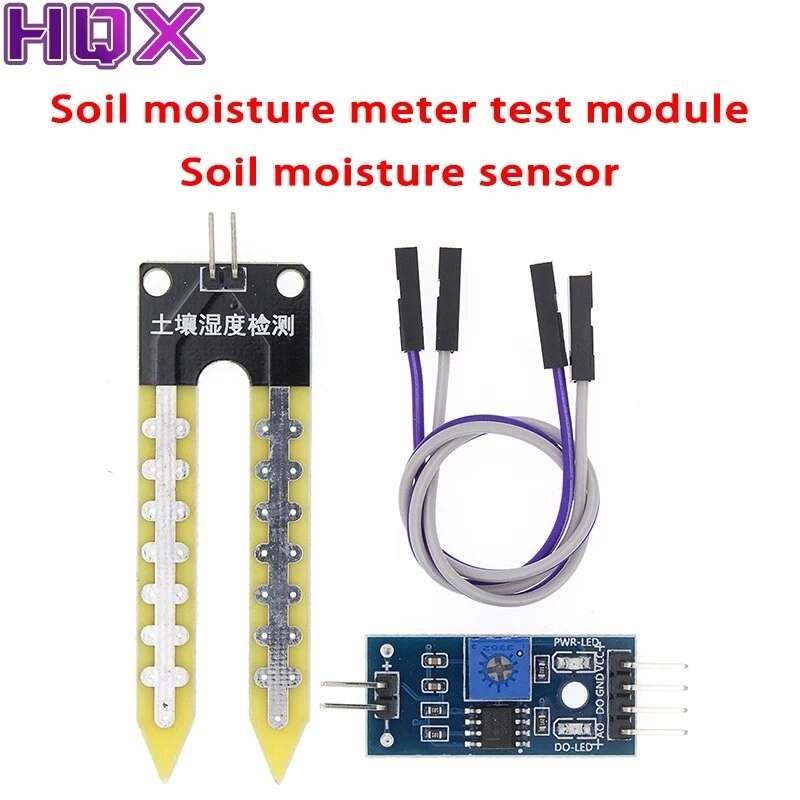 ☾LM393 Soil Moisture Hygrometer Detection Humidity Sensor Module ...