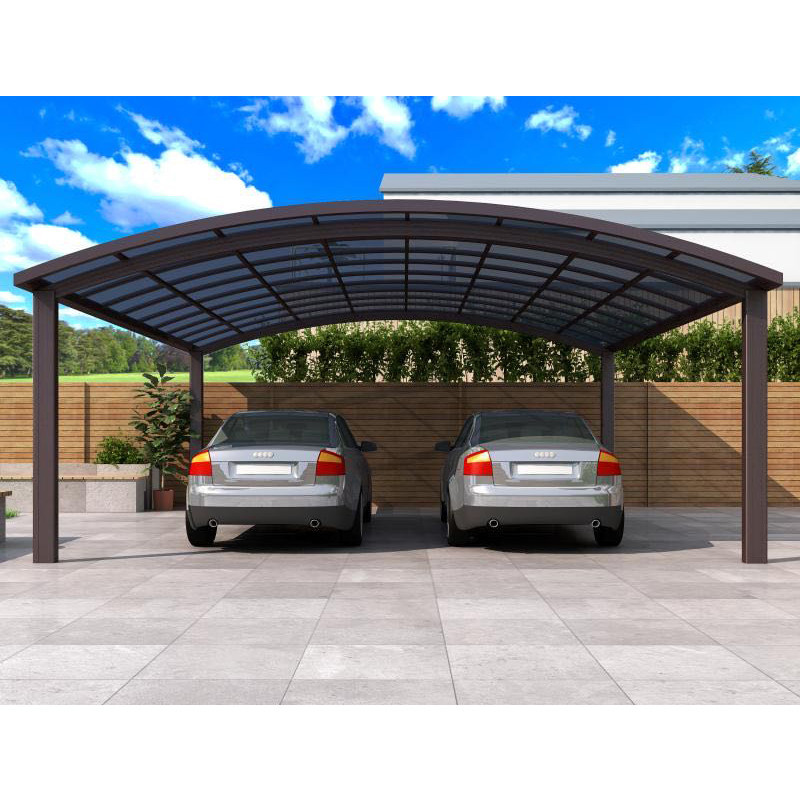 Carports for car parking cantilever aluminum metal canopies motorcycle ...