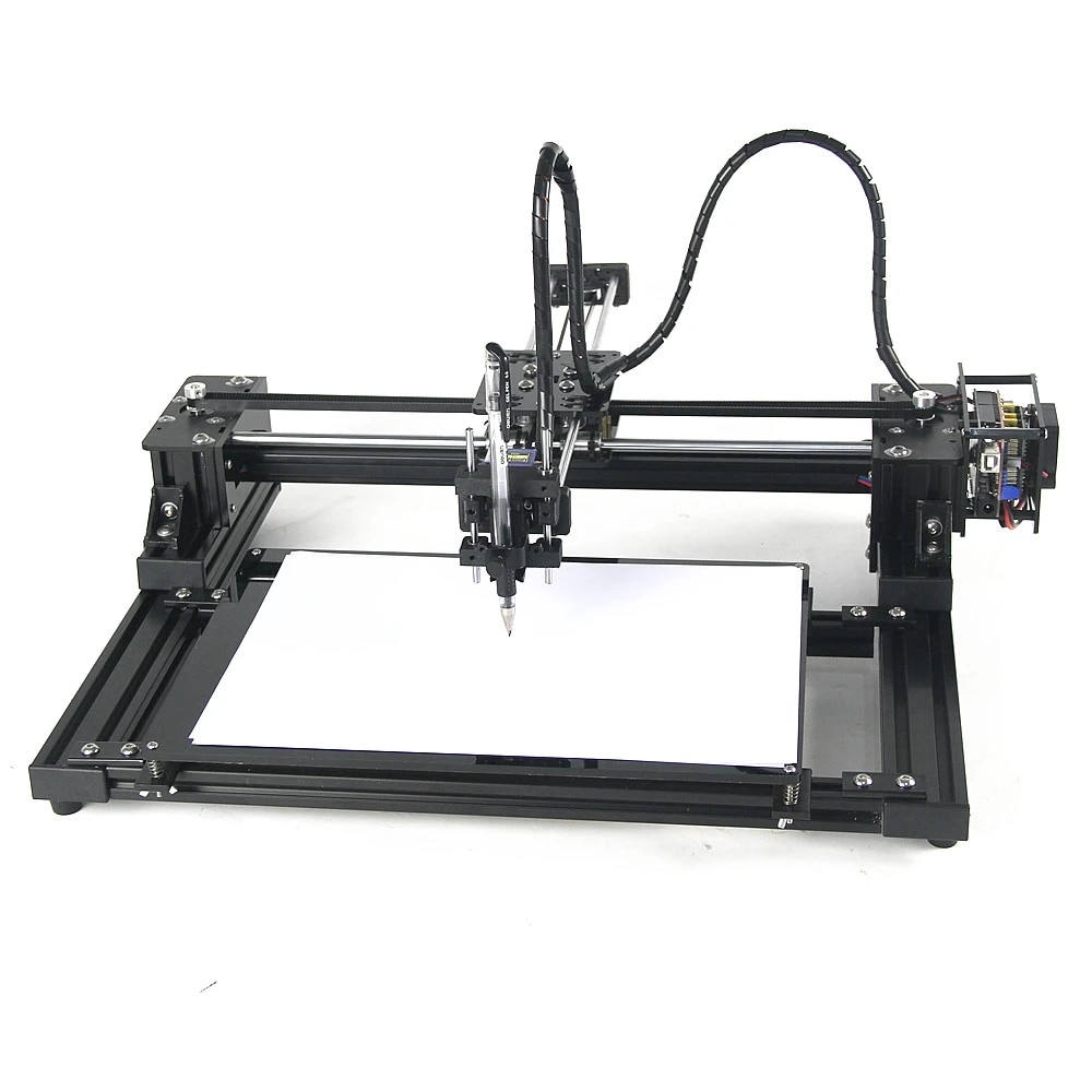 ☁DIY LY Drawbot Pen Drawing Robot Machine Lettering Corexy XY-Plotter ...