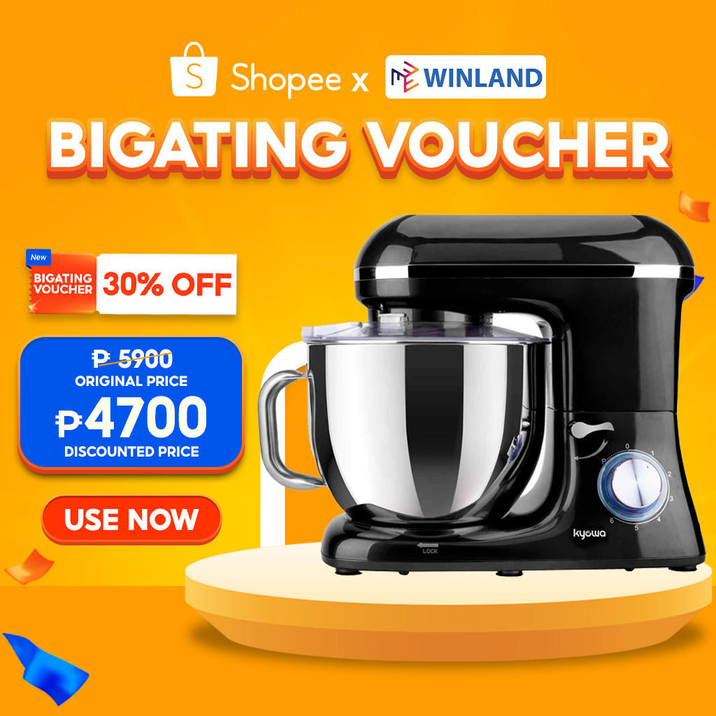 Kyowa by Winland 6Speed 7Liters / 5Liters Electric Stand Mixer for