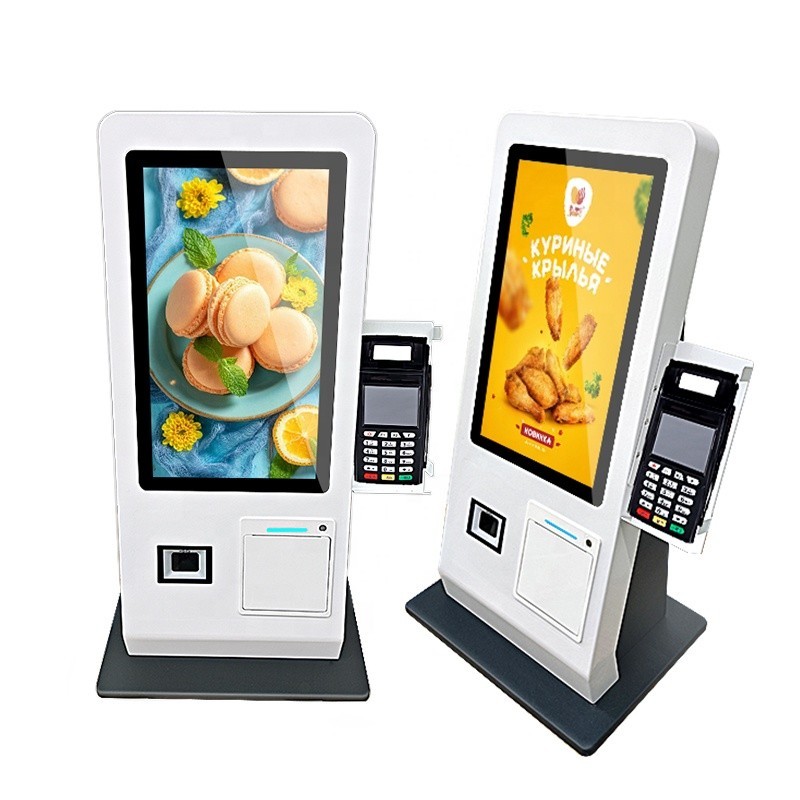 15.6 inch FHD Counter Top Android 11 OS Self Service Kiosk Touch Screen ...