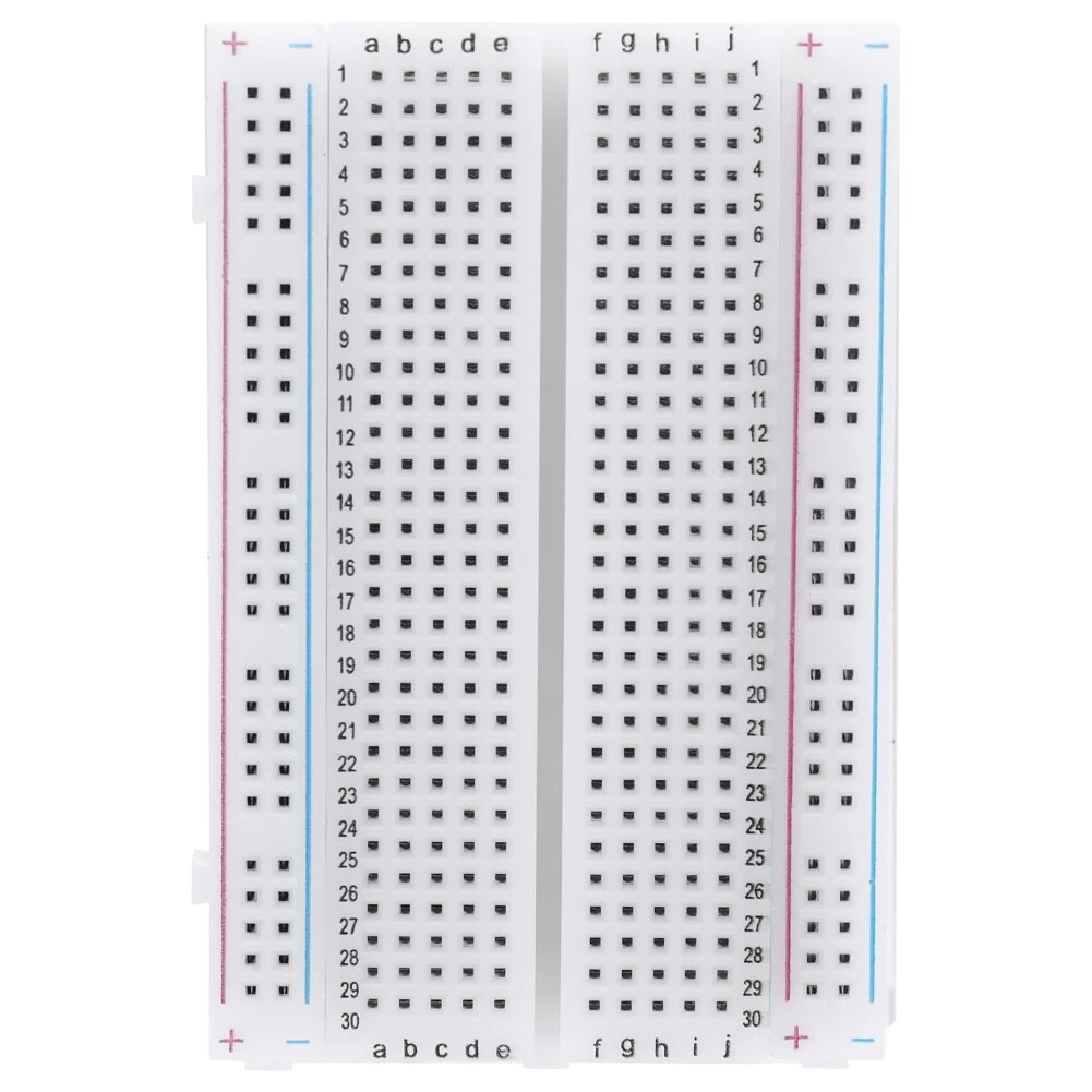 400 Tie Points Solderless PCB Breadboard Spliceable DIY Bread Board ...