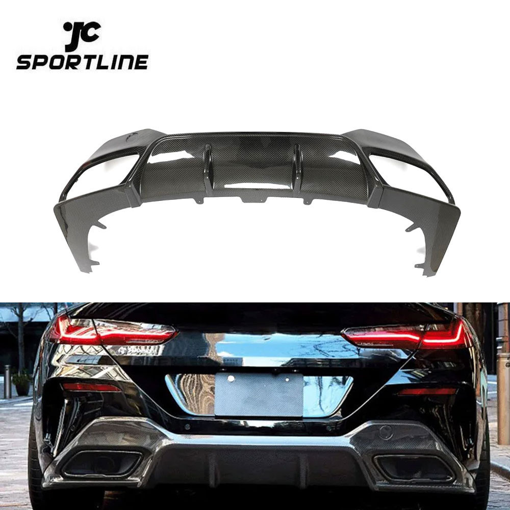 Dry Carbon Fiber G14 Car Rear Valance Lip for BMW G14 G15 G16 840i ...