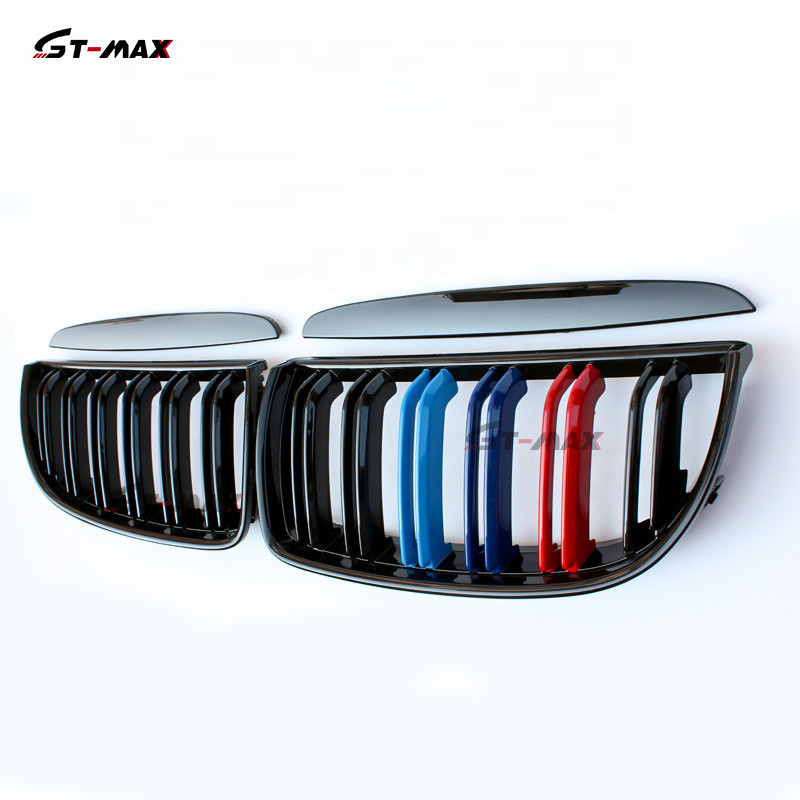 High quality Dual Slat Diy Radiator Front Bumper Mesh net Grille Car ...