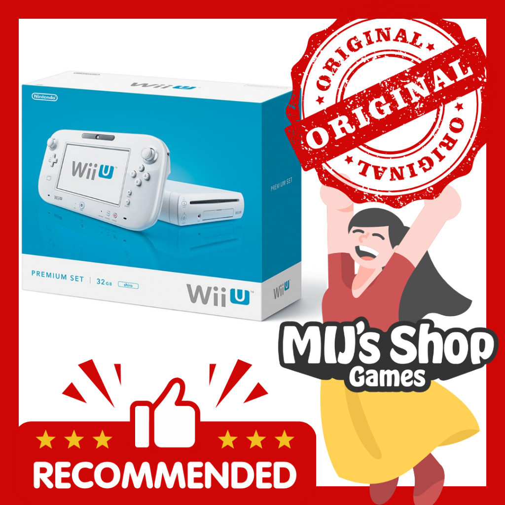 【Direct from Japan】Nintendo Wii U Premium Set Shiro WUP-S-WAFC Used