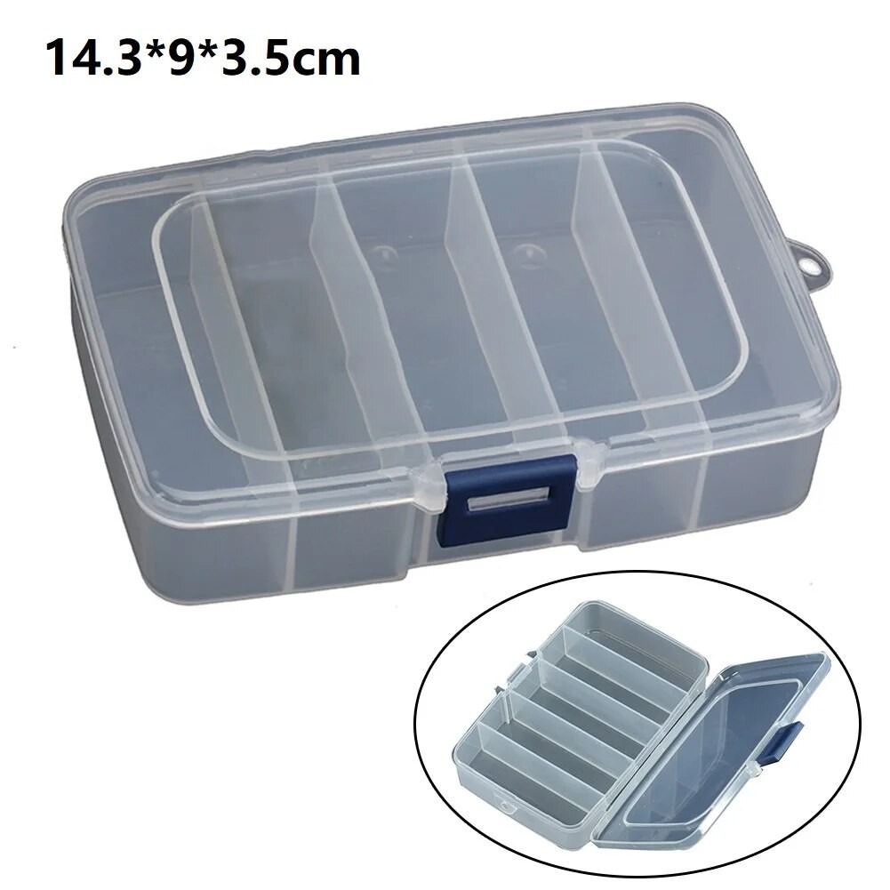 1 Pcs Storage Box Plastic Case Tools Screws IC Craft Organizer Small ...