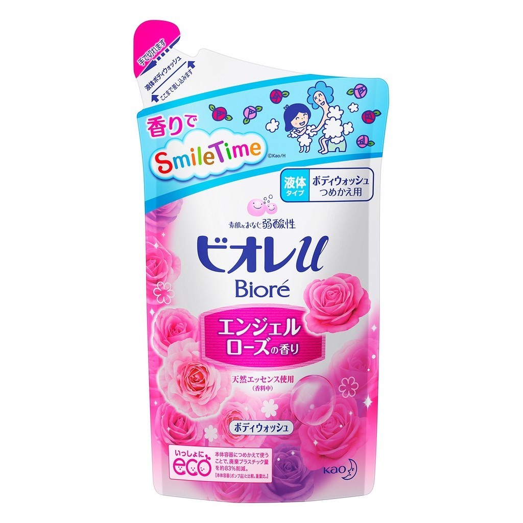 Biore U Angel Rose Scent Refill 380ml 【Direct From Japan】 | Shopee ...