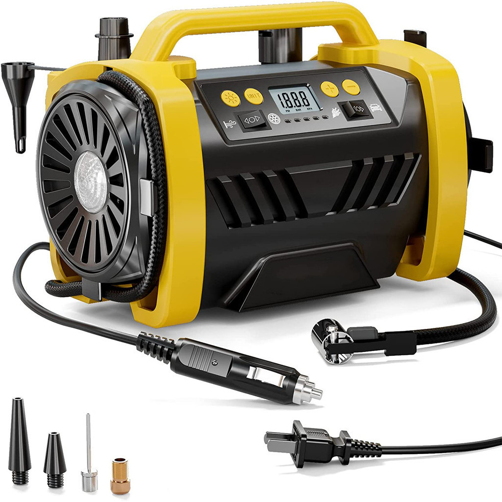 Electric Tire Pump Review - Portable Tire Compressors