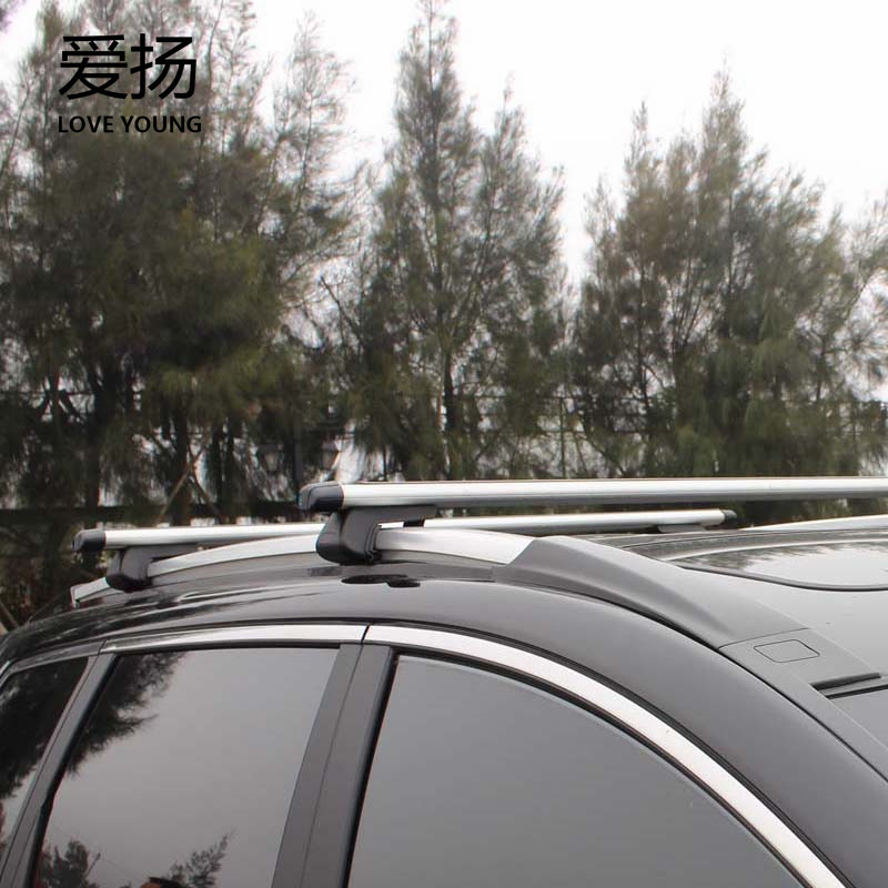 New roof top rack SUV car general aluminum alloy car anti-theft cross ...