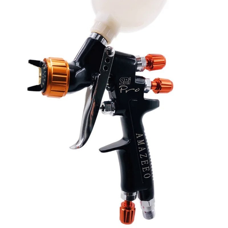 New Spray Gun With 250CC PPS Tank Air Spray Gun With Paint Mixing Cup