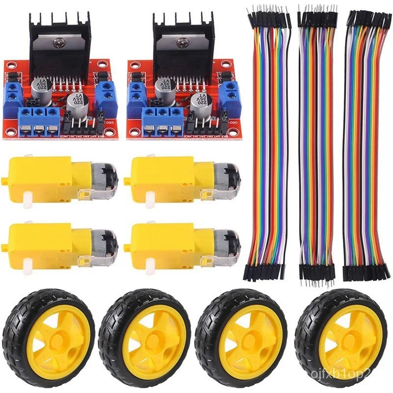 2pcs/lot L298N Motor Controller Board Stepper Motor Control Module Dual ...