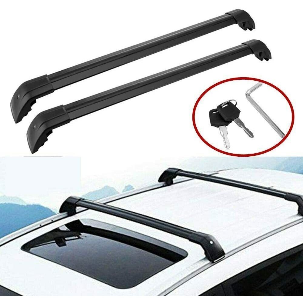 웃2Pcs Lockable Cross Bar Crossbars Cargo Roof Racks Fits For BUICK ...