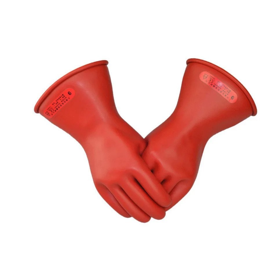 Ppe Plus Class V Electrical High Voltage Natural Latex Insulating Gloves Shopee Philippines