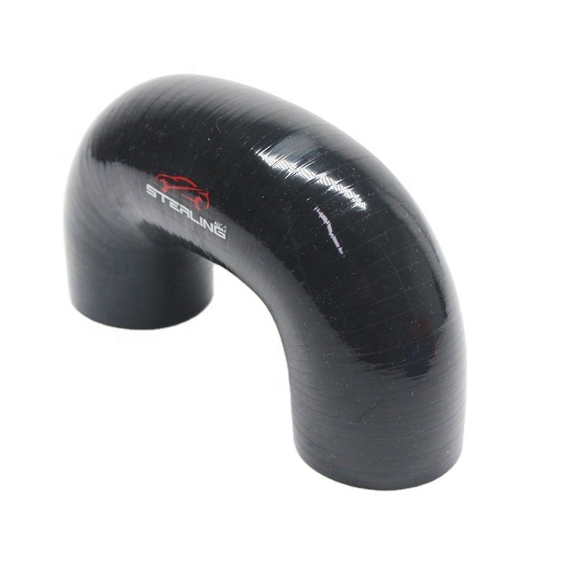 2023 Wolun High Quality Black Turbo Silicone Elbow Hose 63mm Car Turbo