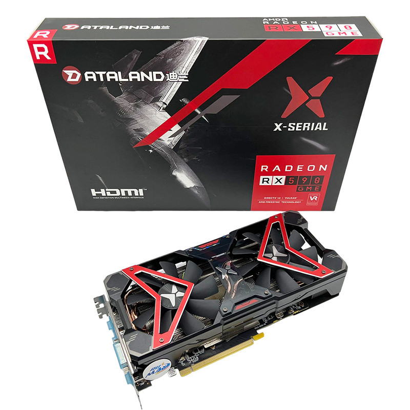 Rumax Wholesale Dataland RX590 8GB Video Cards rx 590 Gaming Graphic ...