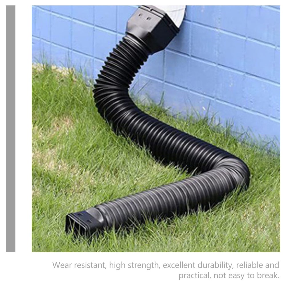 thumbnail image 2 of Flexible Rain Gutter Downspout Extension, Drain Away Downspout Extender 2 of 10