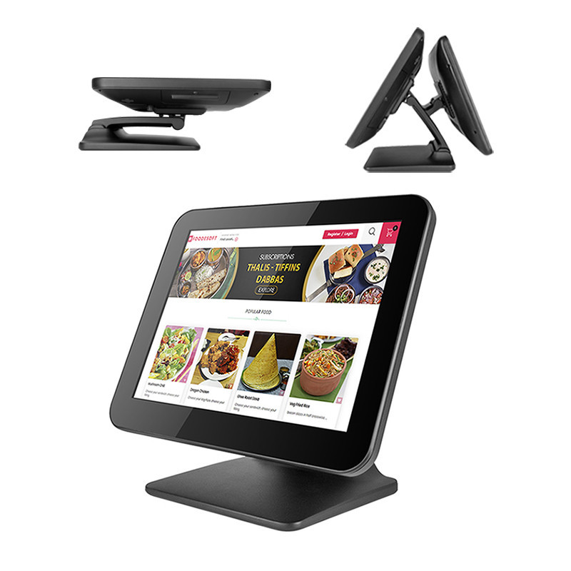 All in one pos system retail 15 inch cash register drawer restaurant ...