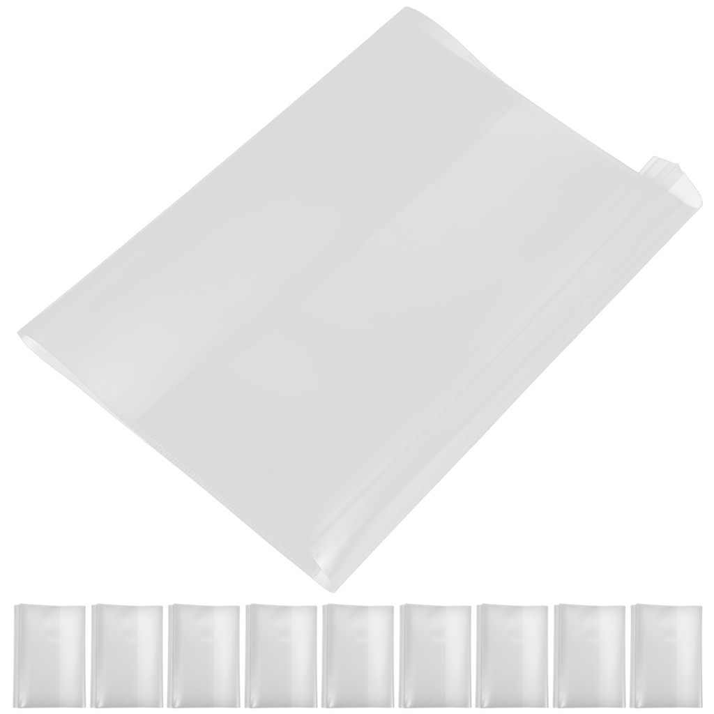 ☈A5 Account Book Cases Protection Textbook Clear Sleeve Plastic Covers