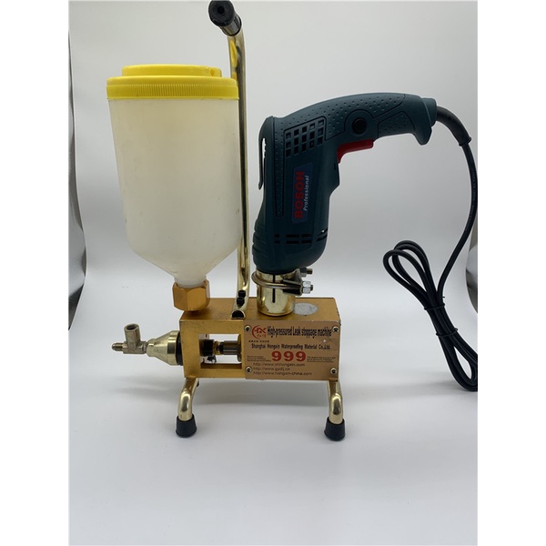 Epoxy injection pump Epoxy / Polyurethane foam Grouting Machine Steel ...