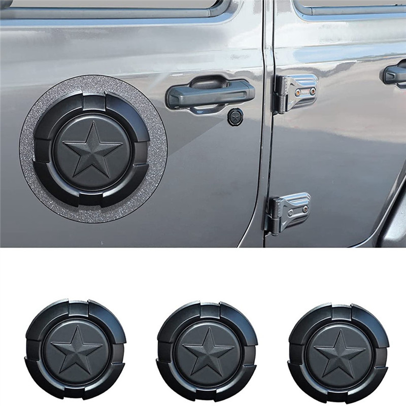 Door Key Jack Trim Cover for 19972022 Jeep Wrangler TJ JK JL
