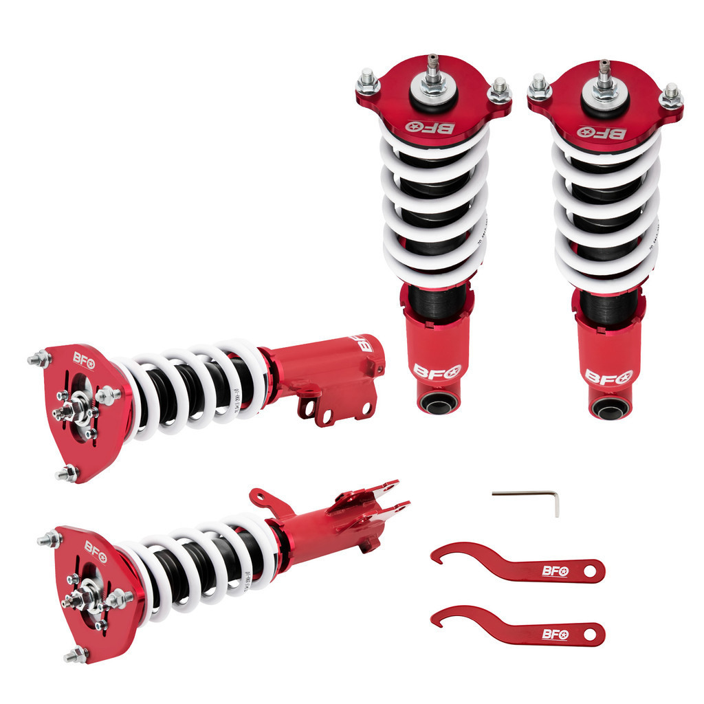 ☮Full Set Coilovers Suspension Struts For Mitsubishi Eclipse 00-05 Adj ...