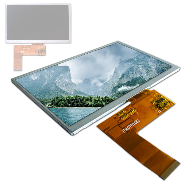 2024 7'' TFT Display 7 Inch LCD Car Display Screen 800x480 With RGB ...