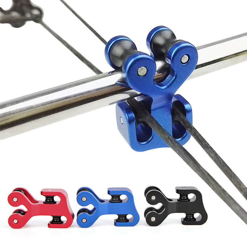 Archery Cable Slide Aluminum Alloy Bowstring Splitter Roller Compound ...