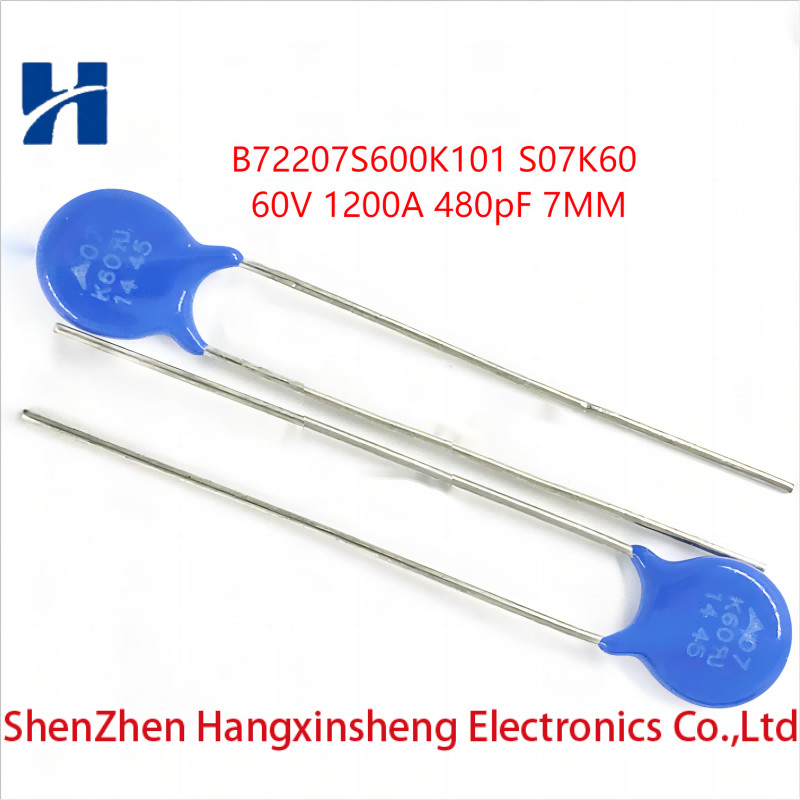 Produktbild von 5 Stück Varistor V275LA2P – 275V, 1200A, 80pF, Ø7mm – Überspannungsschutz Für Deine Schaltungen