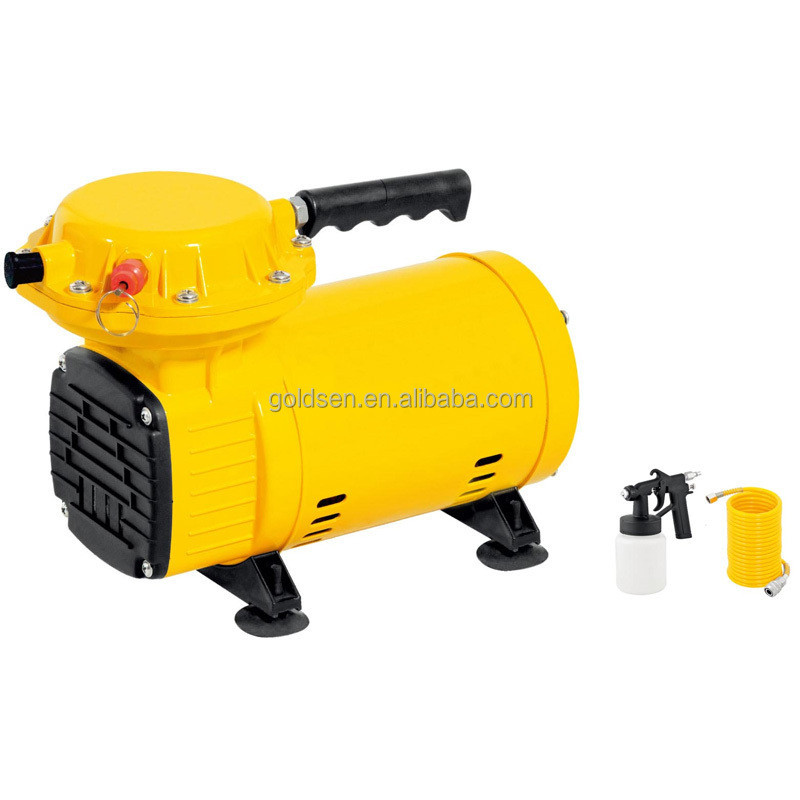 electric mini pump exhaust silent oil free air compressor for power ...