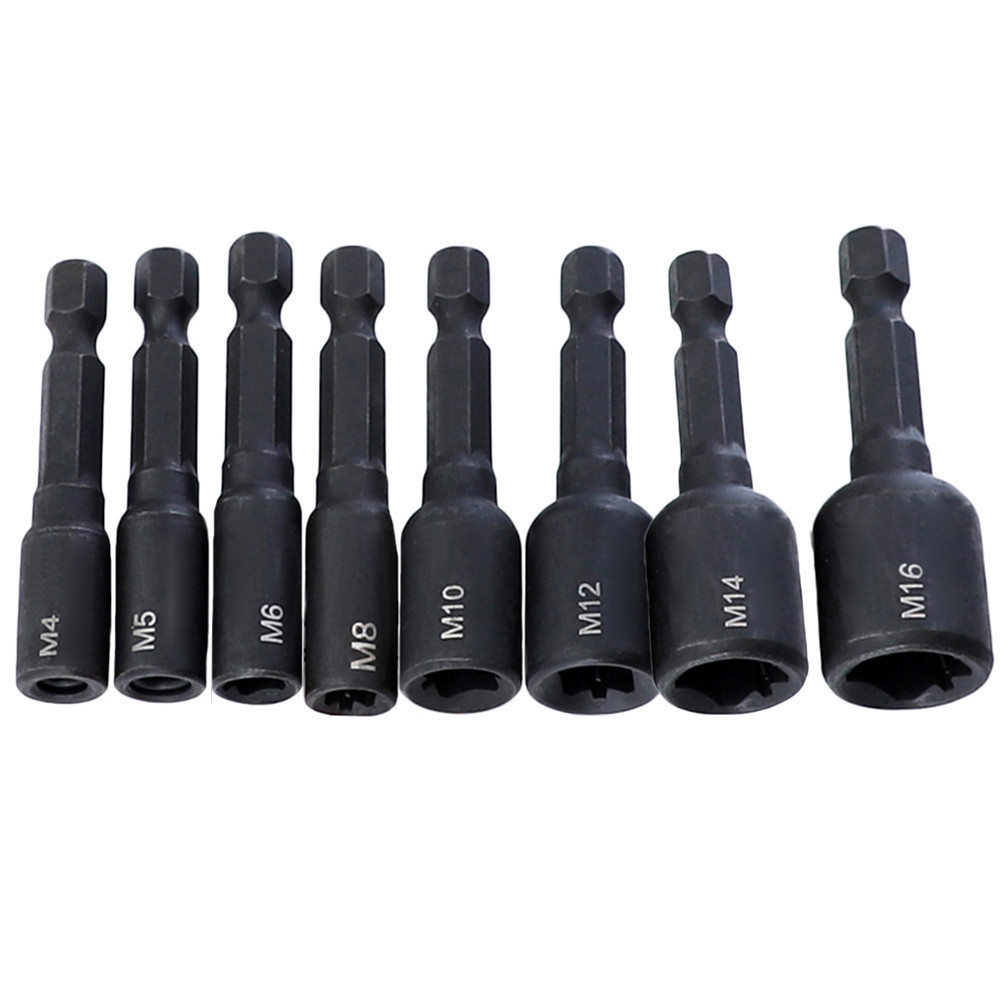 M4M16 Screw Tap Die Socket Adapter 1/4'' Hex Shank Metric Screw Tap