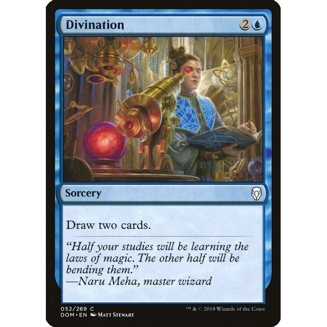 Divination - Magic The Gathering (MTG) | Shopee Philippines