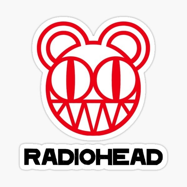 ♦Radioheads 5PCS Stickers for Decorations Wall Laptop Bumper Living ...