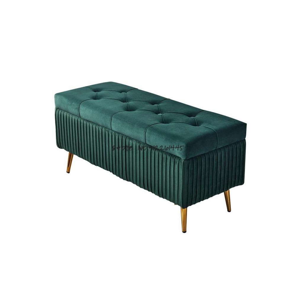 Clothing store sofa stool fitting room storage rectangular storage ...