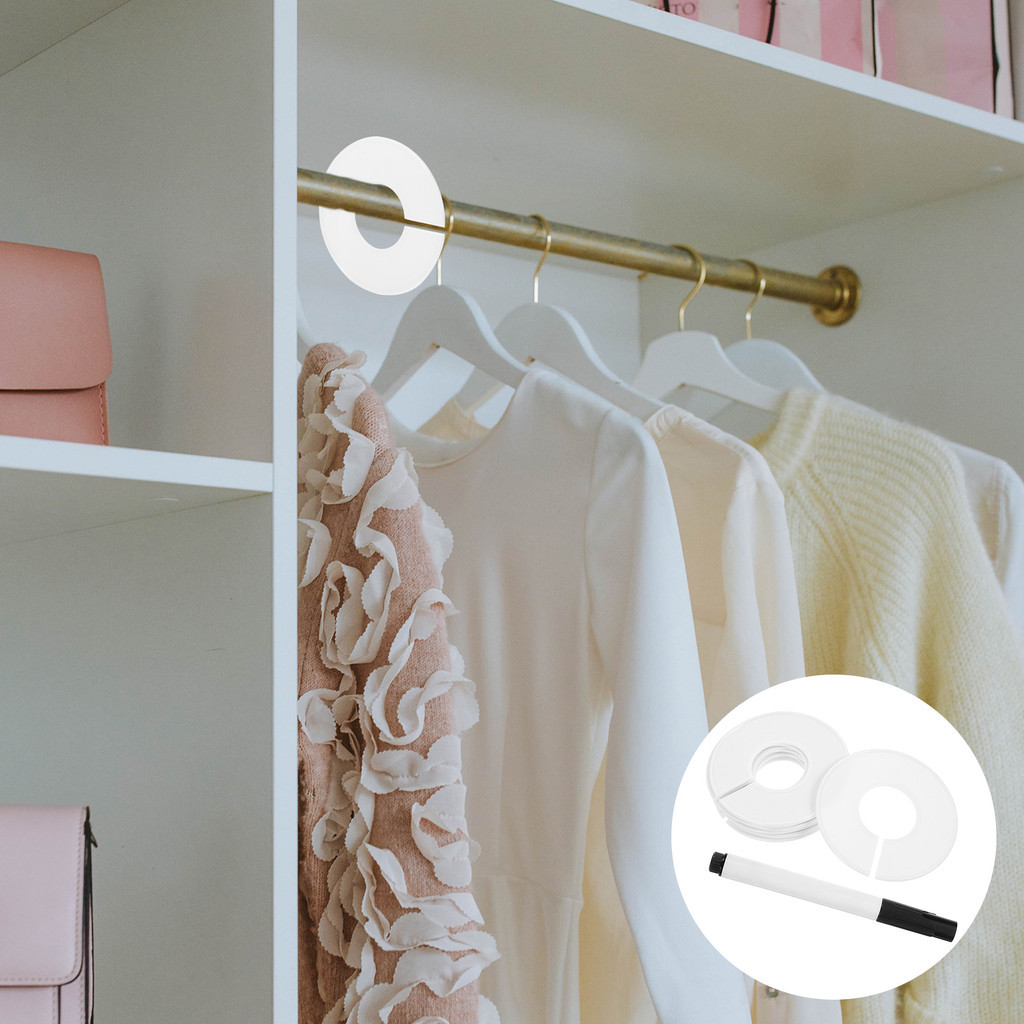 ☽50 Pcs Size Divider Clothing Hanger Clothes Baby Hangers Wardrobe