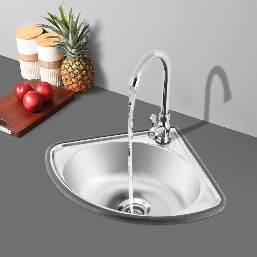 Hand Wash Sink Corner Basin Triangular Hand Basin Sink | Shopee Philippines