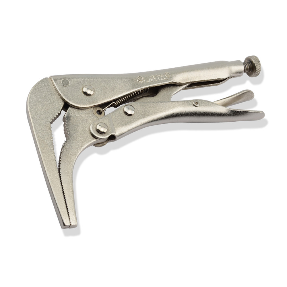 ☍7 Inch 46 Type Curved Nose Locking Pliers Adjustable Vice Grip Plier