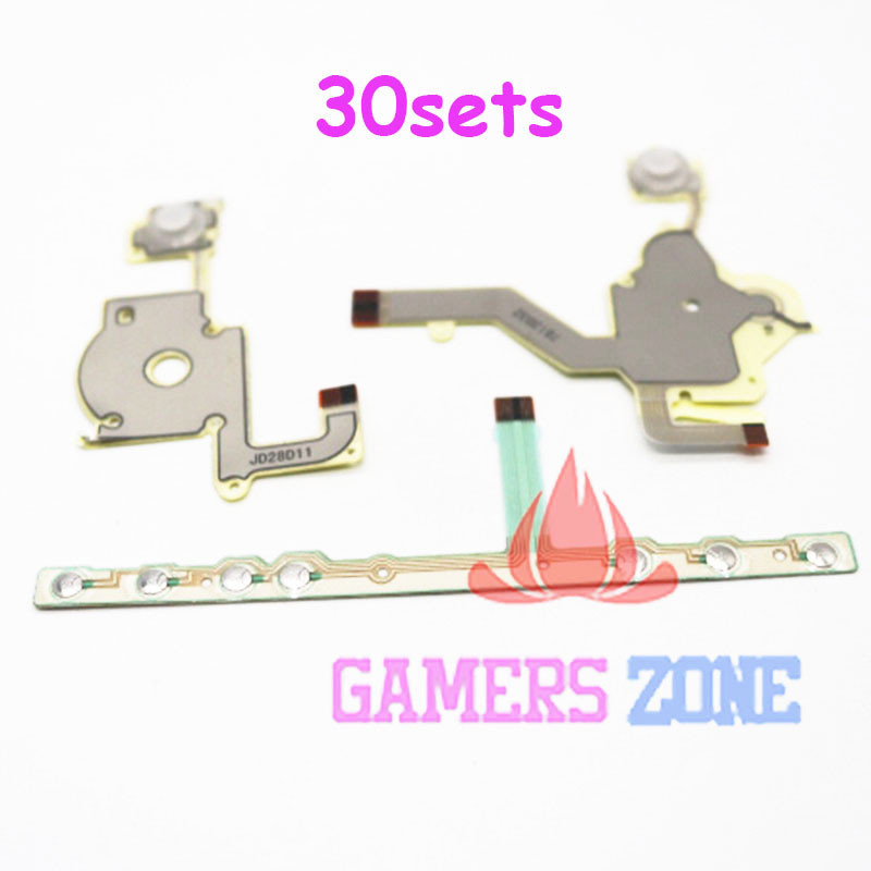 ☫30sets Buttons Controllers Ribon Flex Cable For Sony PSP 2000
