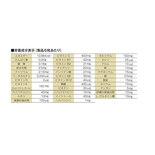 【Direct from Japan】 GOLD'S GYM Multivitamin & Mineral 180 tablets ...