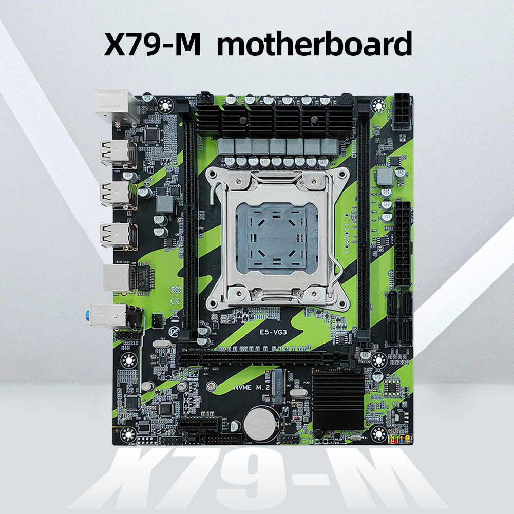 ⋌X79 Motherboard Kit with Intel LGA Desktop Motherboard 2011 DDR3 64GB ...