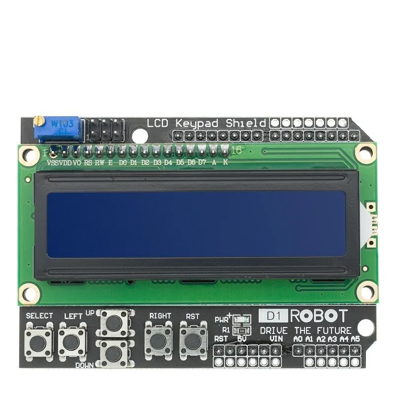 LCD Keypad Shield LCD1602 LCD 1602 Module Display blue screen For ...