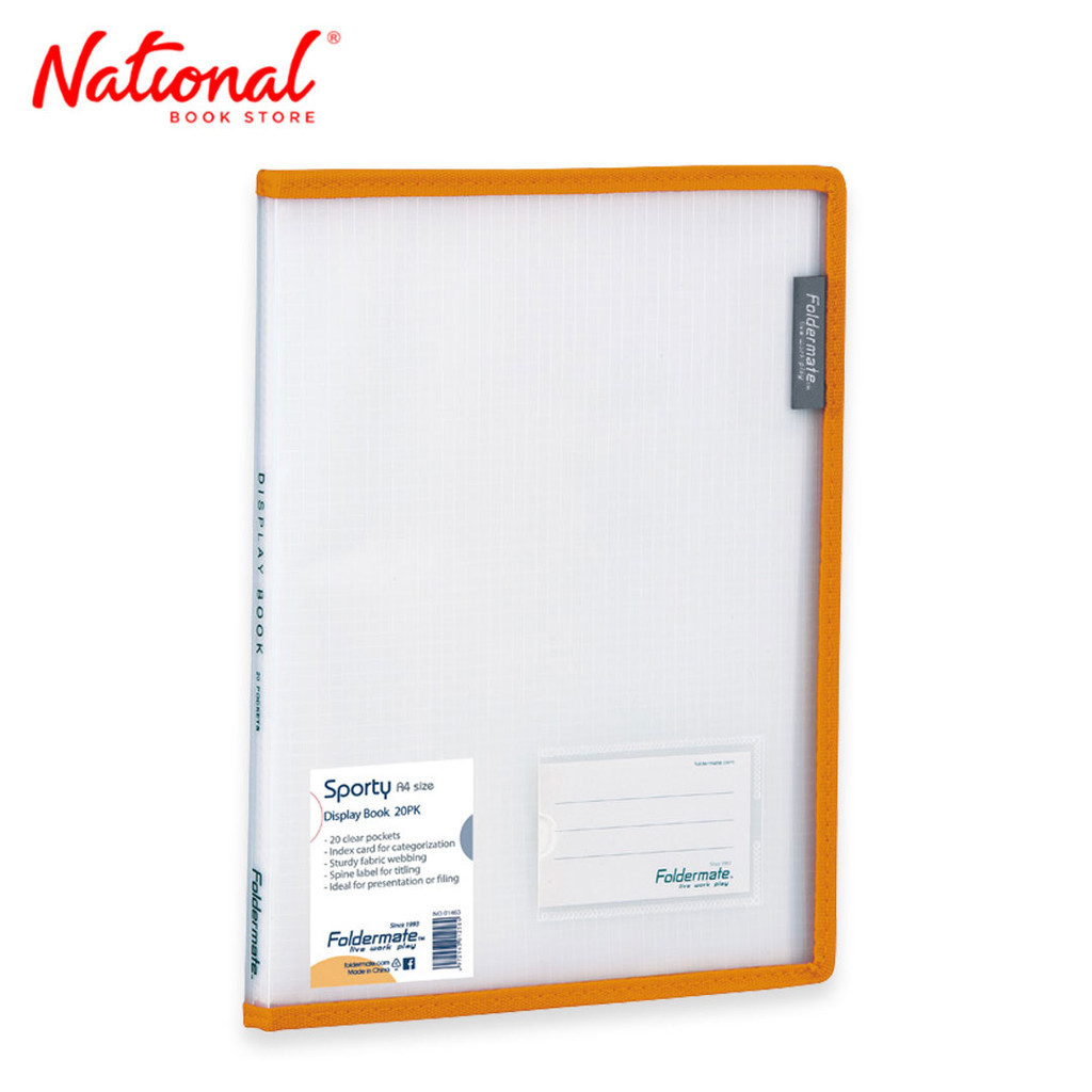 Clearbook Fixed A4 20 Sheets with Lining Sporty Collection - School ...