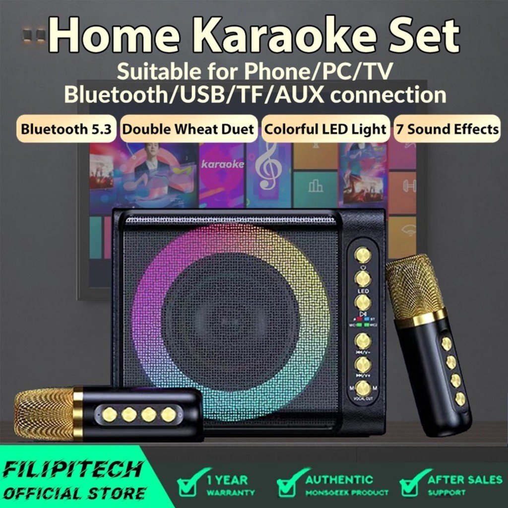 3D stereo amplifier Bluetooth speaker RGB Light wireless Bluetooth dual ...