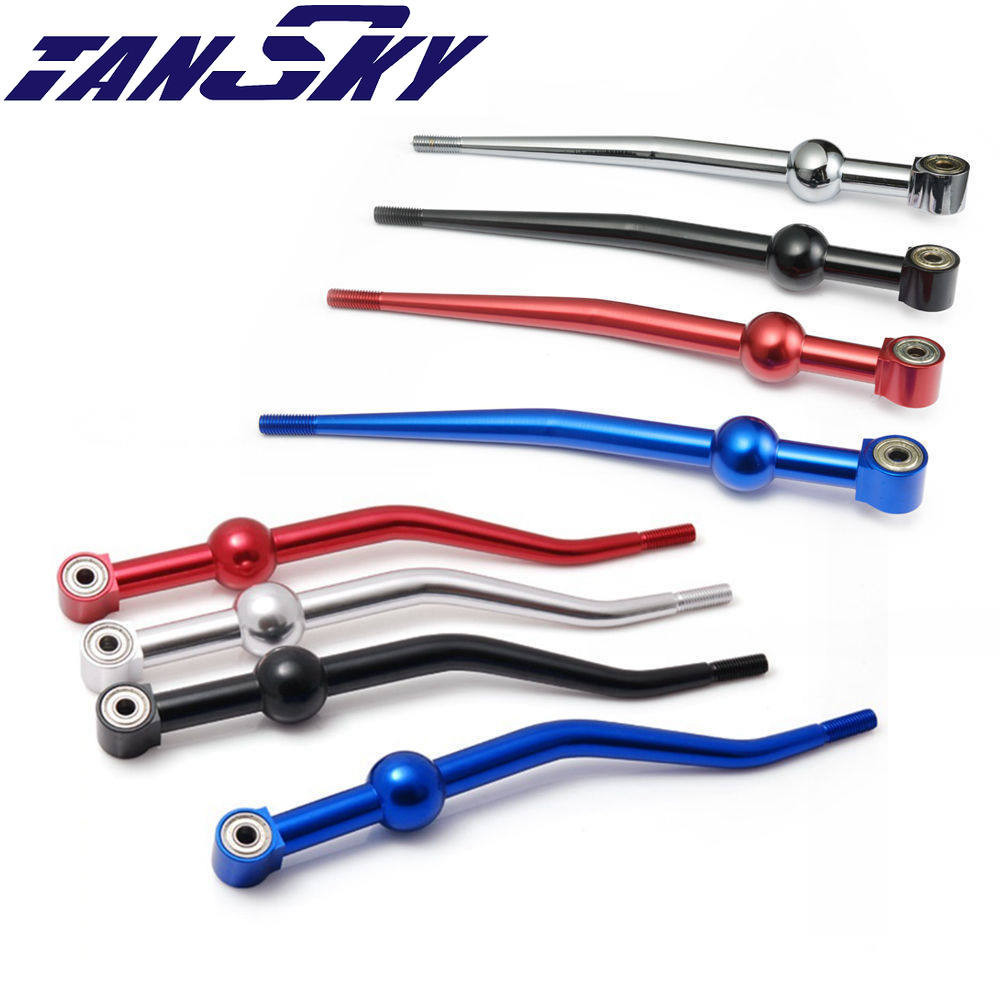 ☽Race JDM Dual Bend MT Manual Short Throw Shifter Billet Aluminum Shift ...