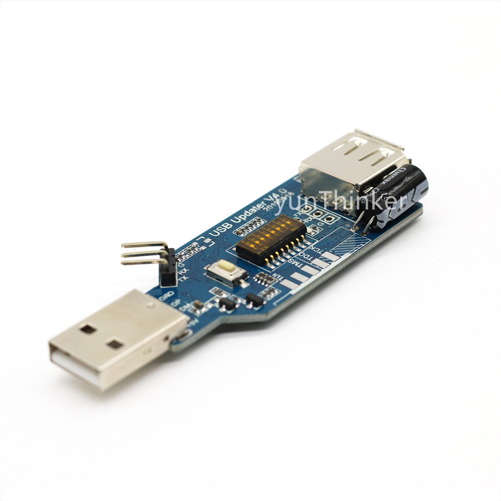 Upgrade tool with USB serial port debugging / USB forced download ...