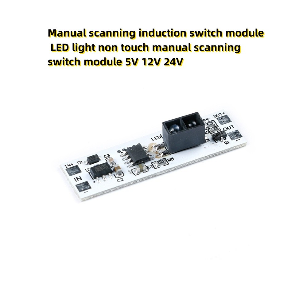 Manual scanning induction switch module LED light non touch manual ...