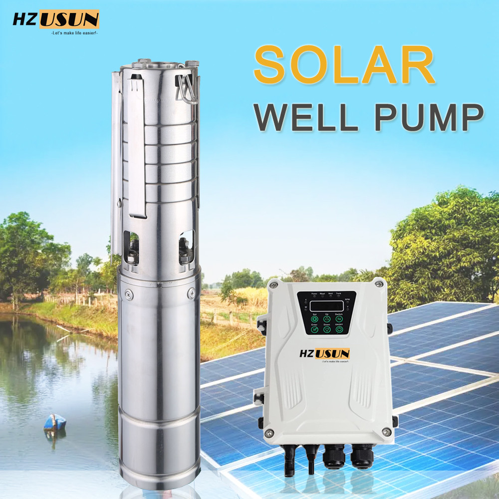 48V BLDC 4 Inch Submersible Deep Well Water Pump Price Livestock ...